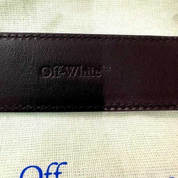 Off-White Quote Plate Belt - Picture 4 of 5